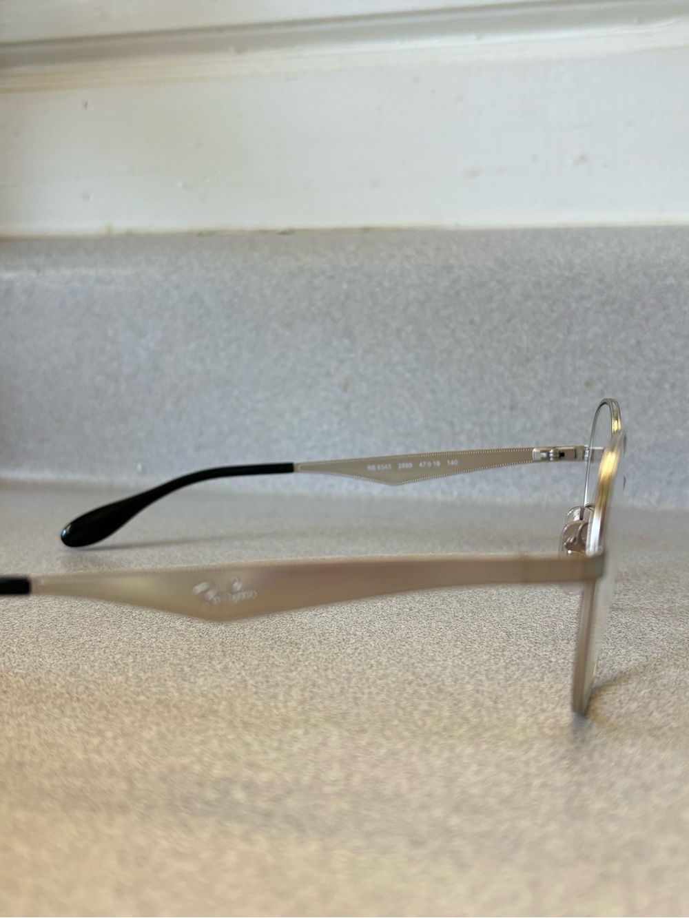 Ray-Ban Silver phantoms shape glasses with blue light lenses, RB 6343 2595 - Picture 9 of 12